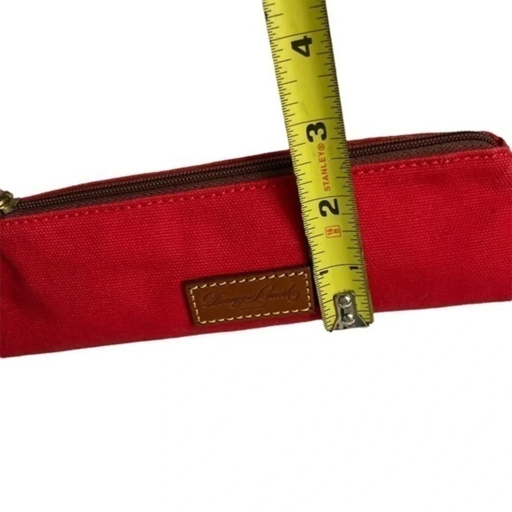 Dooney and Bourke red cosmetic case
